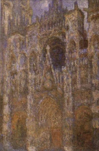 Claude Monet Rouen Cathedral in the morning